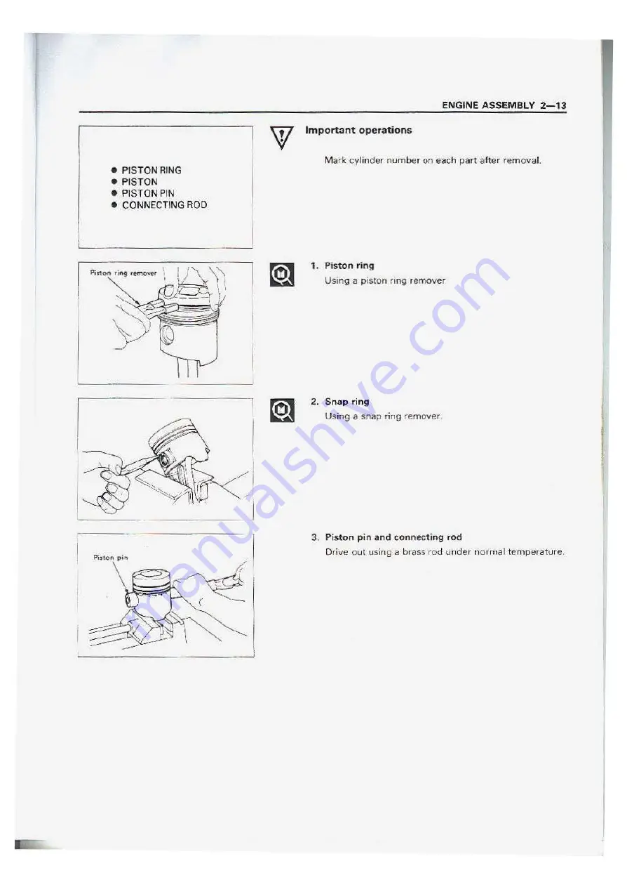 Isuzu 4BD1 Workshop Manual Download Page 41