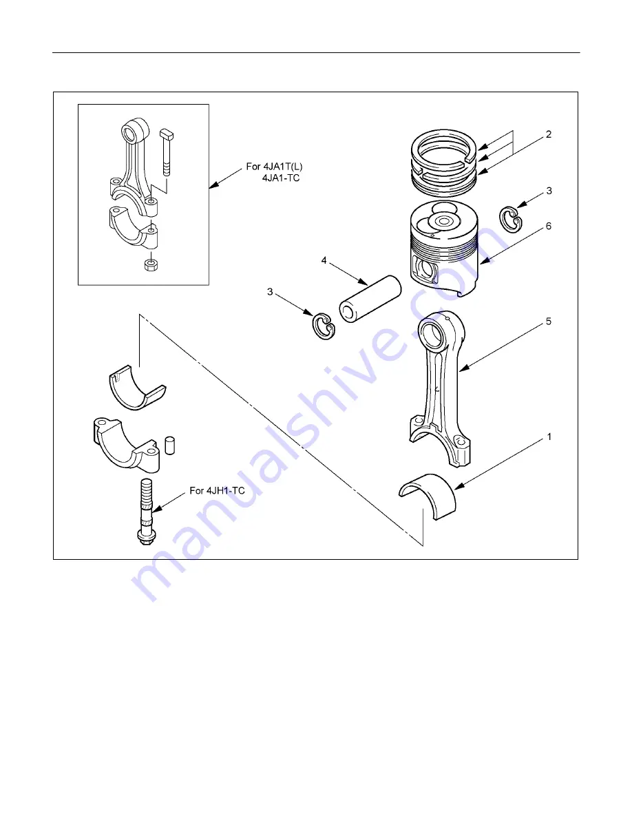 Isuzu 4ja1 Workshop Manual Download Page 118