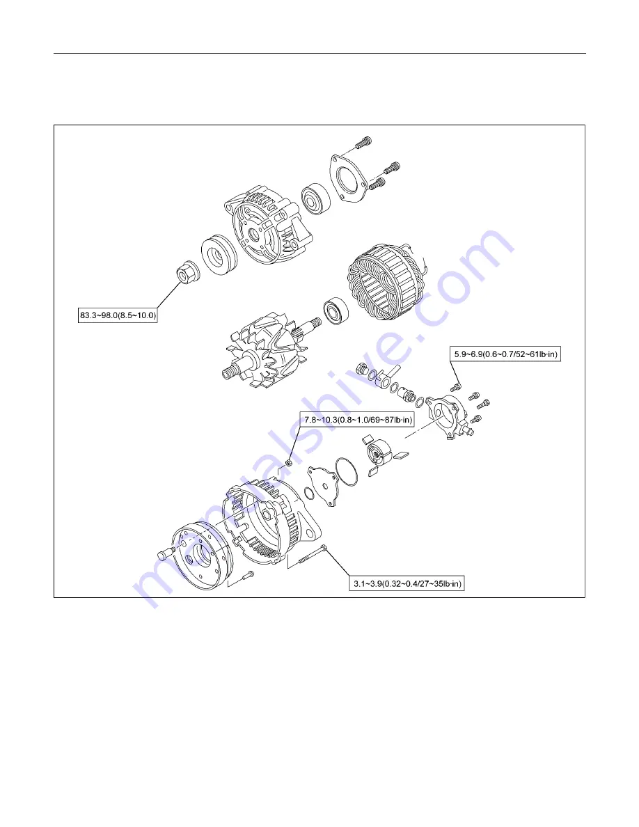 Isuzu 4ja1 Workshop Manual Download Page 225