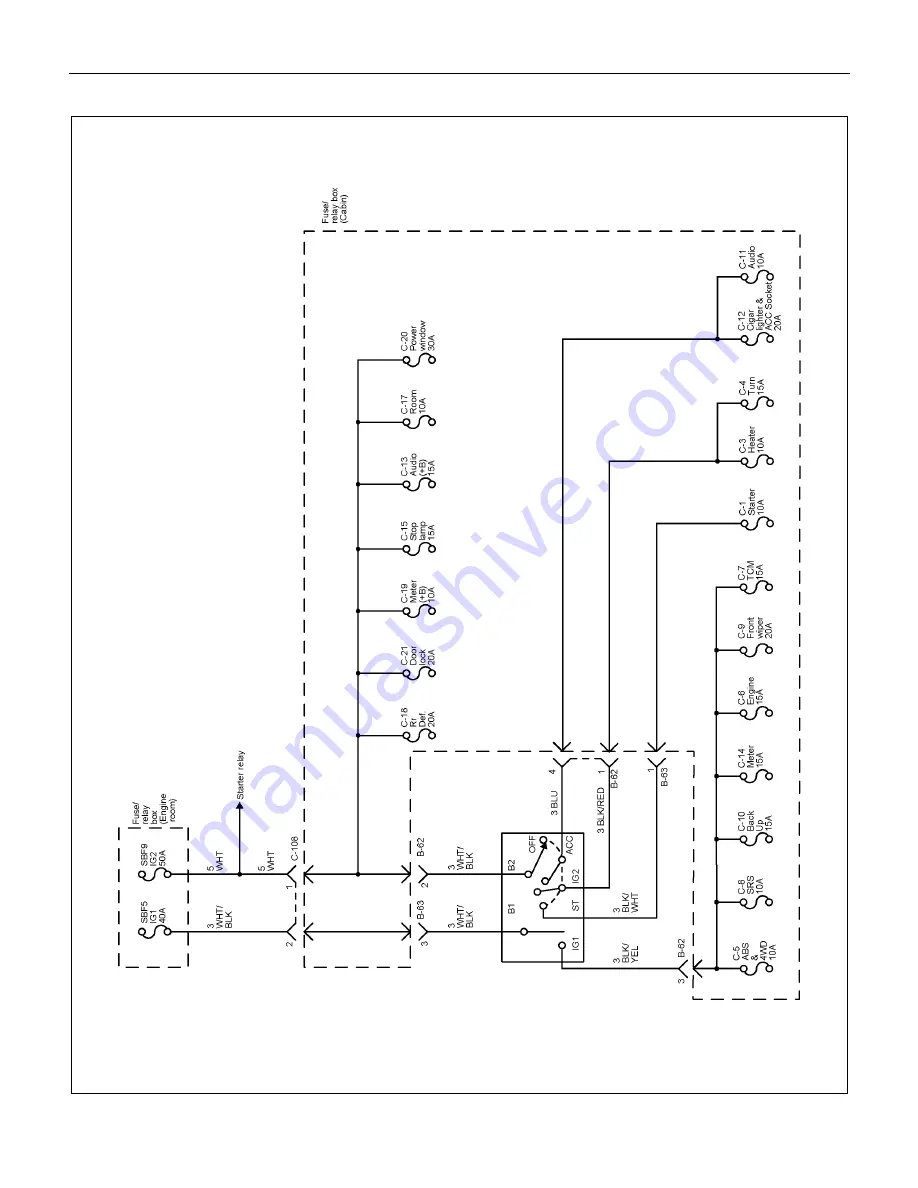 Isuzu 4ja1 Workshop Manual Download Page 262