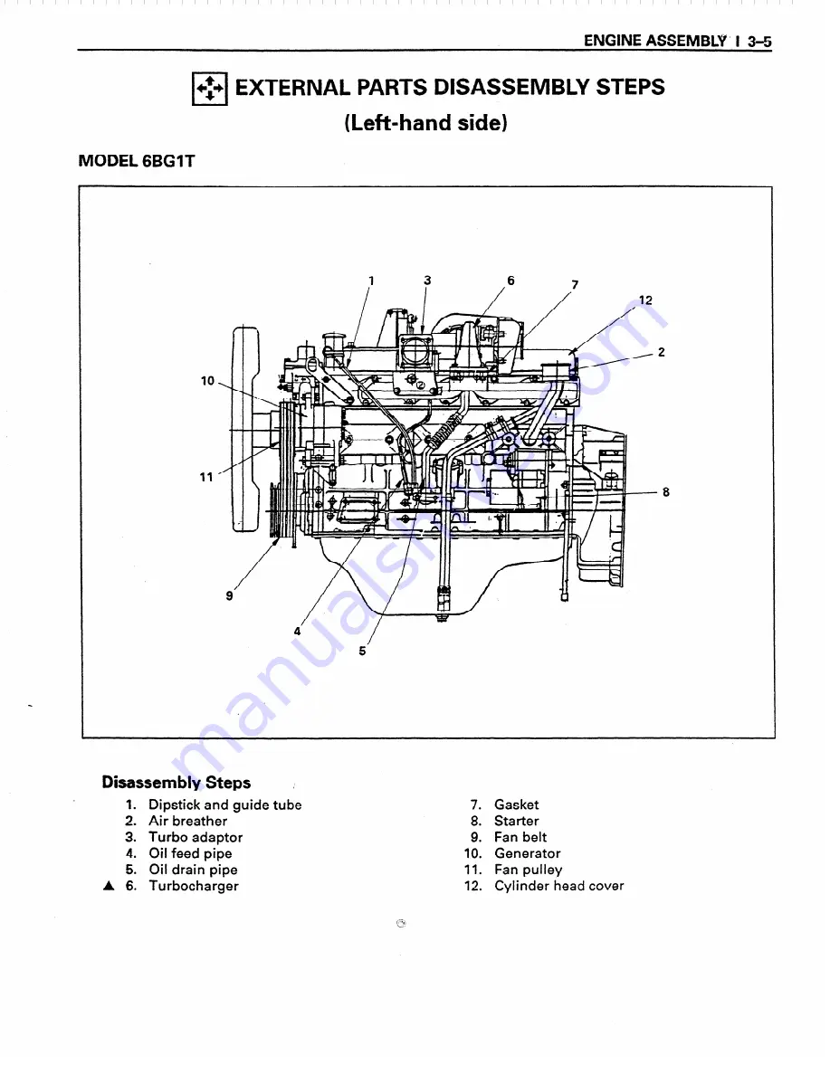 Isuzu A-4BG1 Workshop Manual Download Page 51