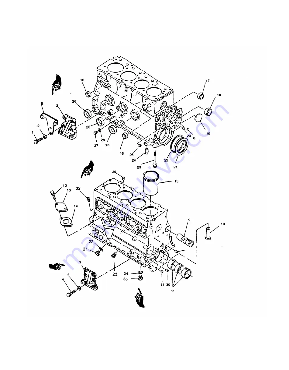 Isuzu C-240PW-28 Technical Manual Download Page 190