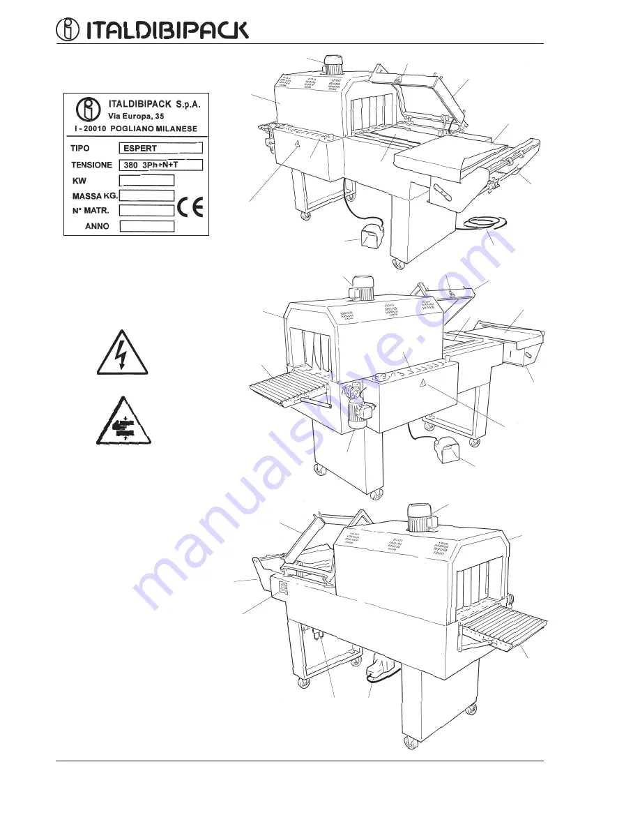 ItaldibiPack ESPERT 5040 EV Installation, Use And Maintenance Manual Download Page 22