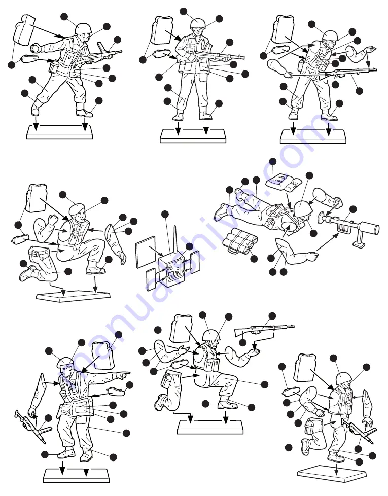 Italeri AS.51 Horsa Mk.I Manual Download Page 7