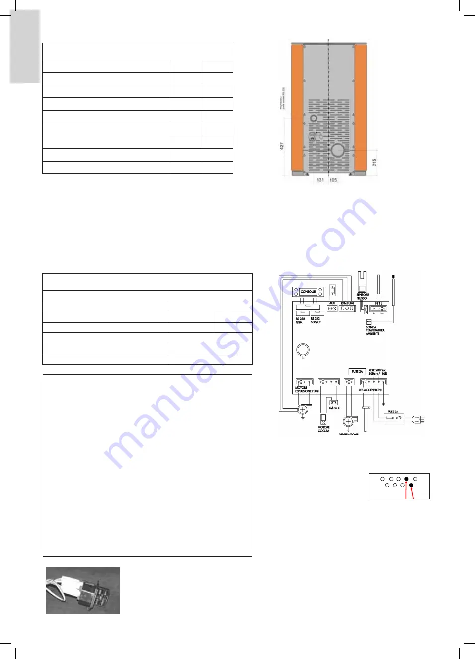 Italiana Camini MAREA Installation, Use And Maintenance Manual Download Page 4