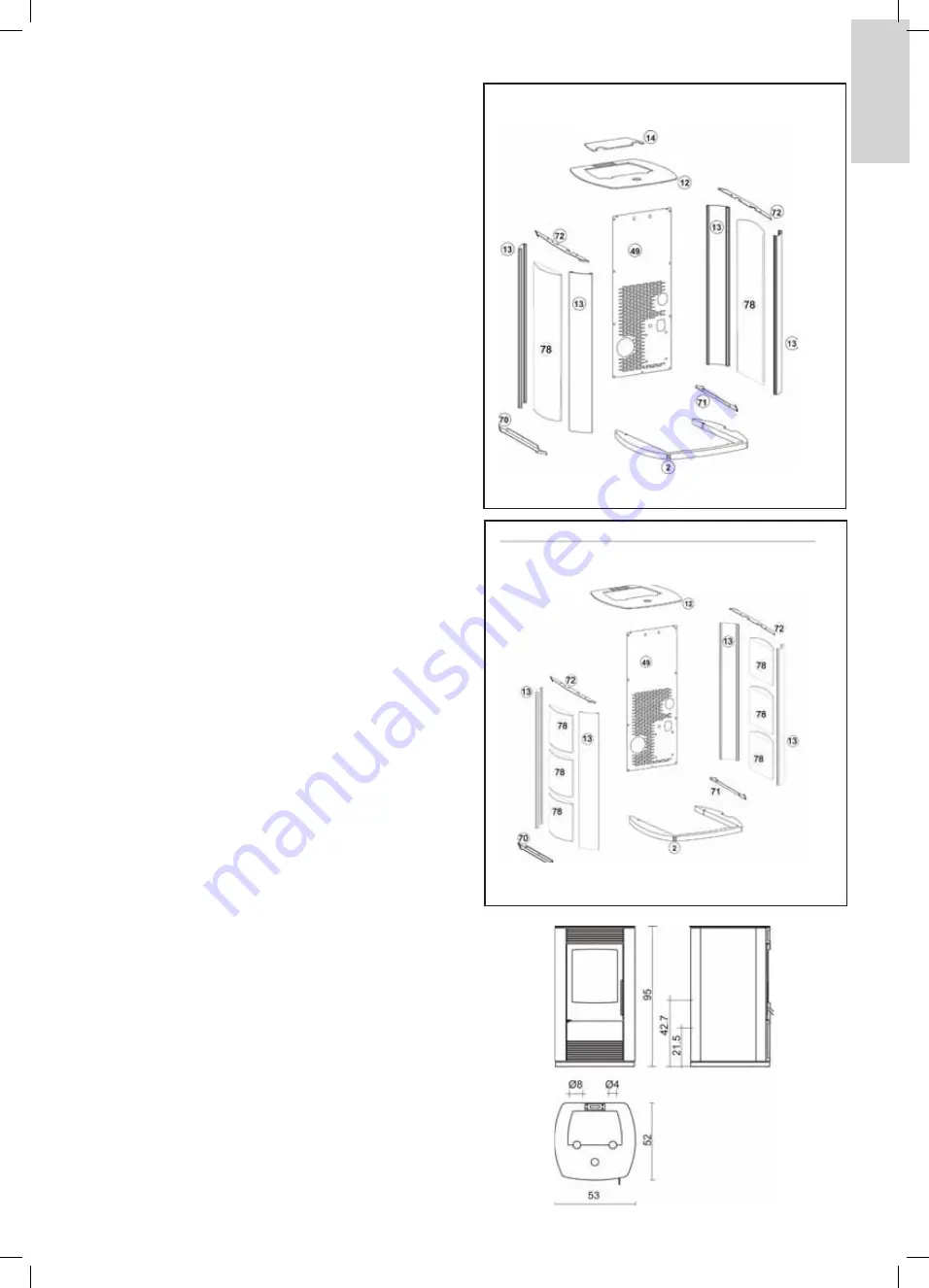 Italiana Camini MAREA Installation, Use And Maintenance Manual Download Page 7