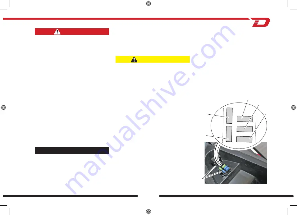 Italjet DRAGSTER 125 Use And Maintenance Manual Download Page 59