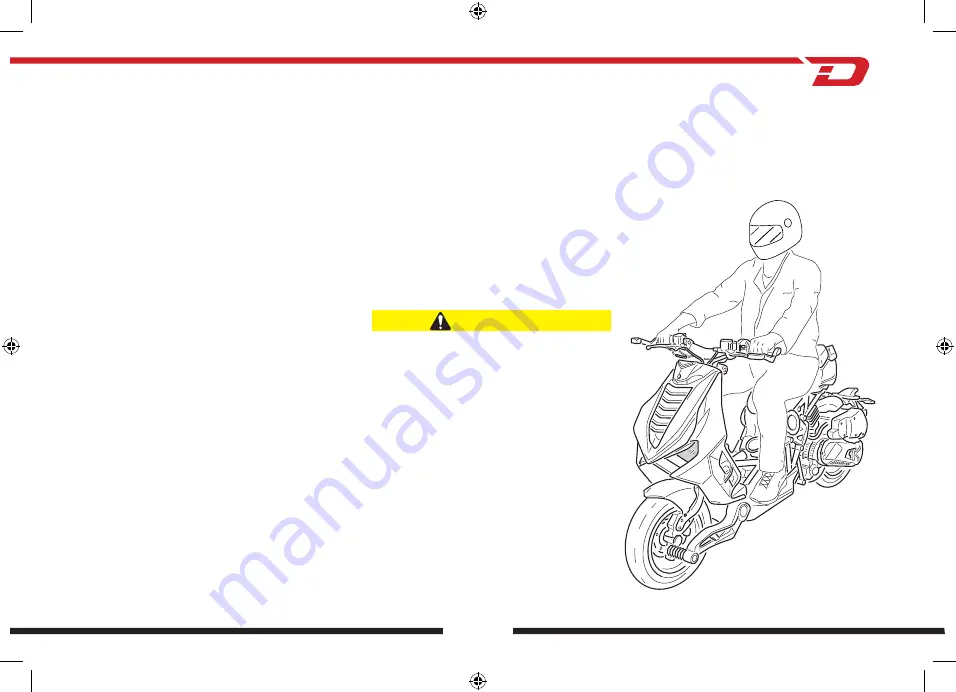 Italjet DRAGSTER 125 Use And Maintenance Manual Download Page 195