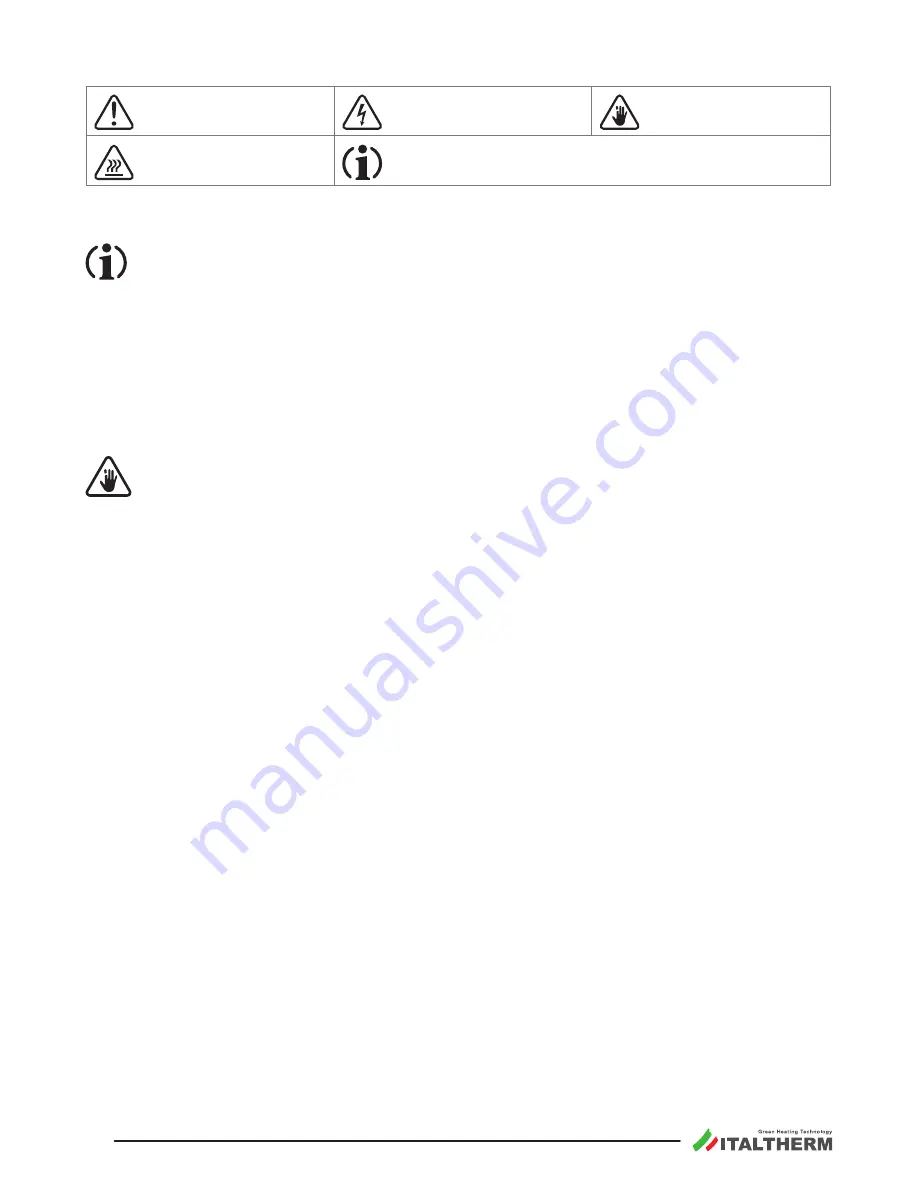 Italtherm CITY BASIC Instruction Handbook Manual Download Page 4