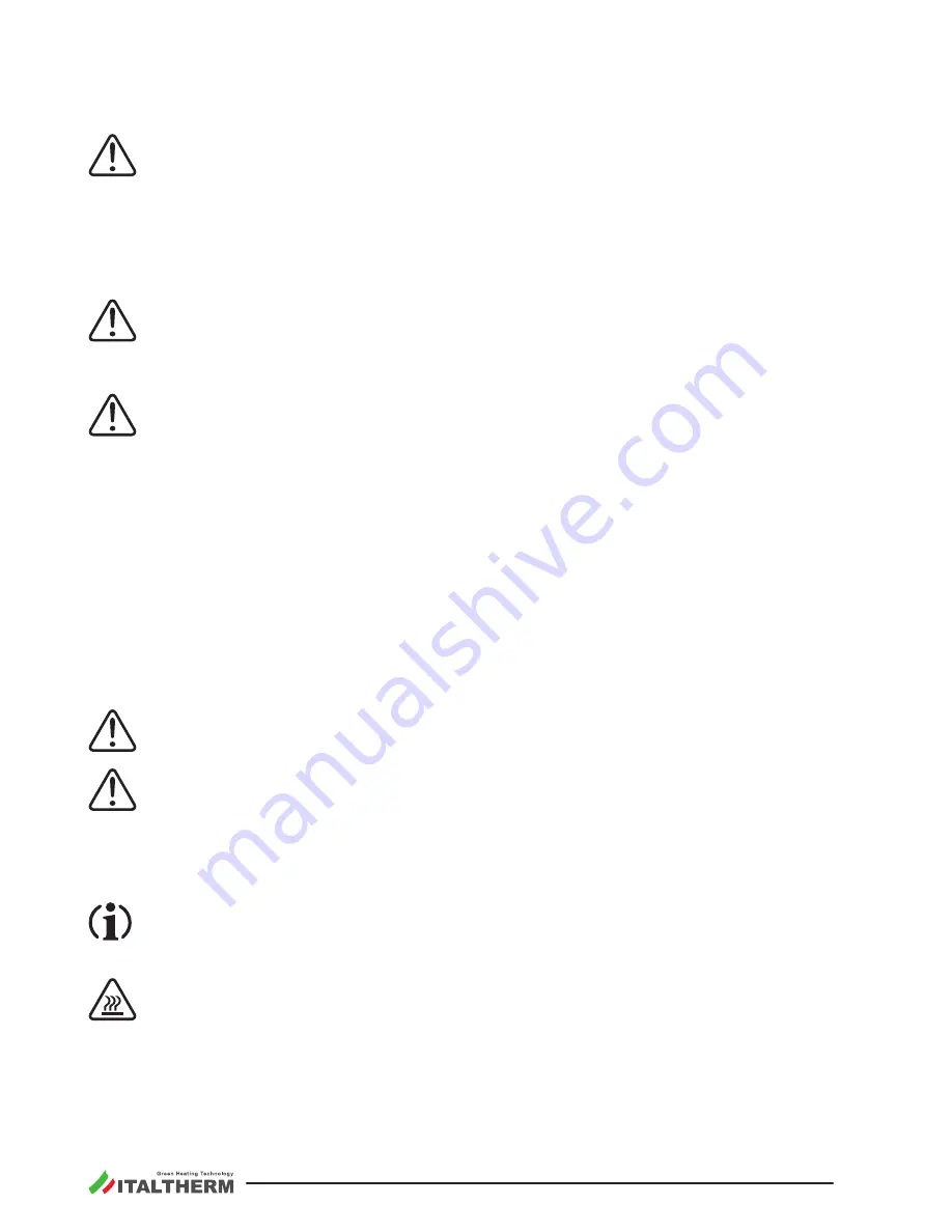 Italtherm CITY BASIC Instruction Handbook Manual Download Page 5