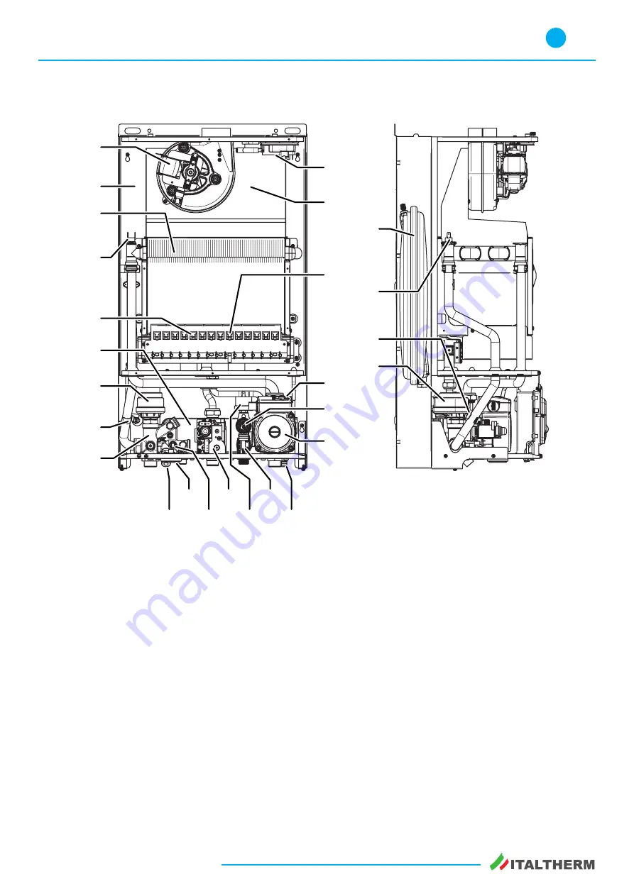 Italtherm CITY CLASS 20 F Service Manual Download Page 10