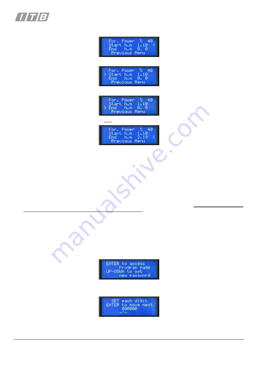 ITB ARCHIMEDE 5000 Series User Manual Download Page 44