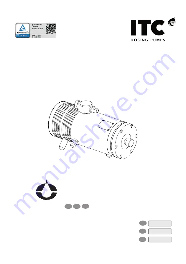 ITC ECOFERTIC Instruction Manual Download Page 1