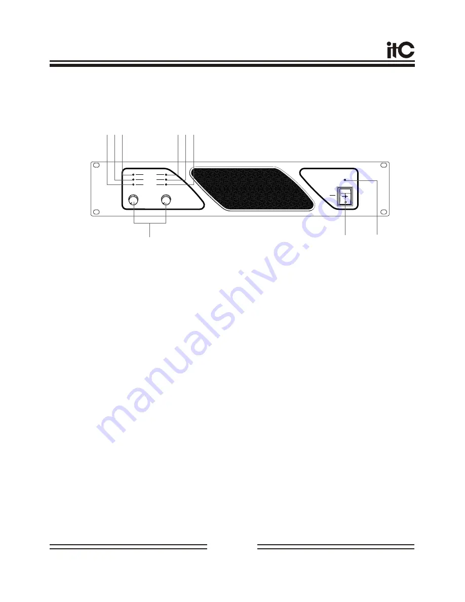 ITC TA-H10 PRECISION SERIES Owner'S Manual Download Page 5