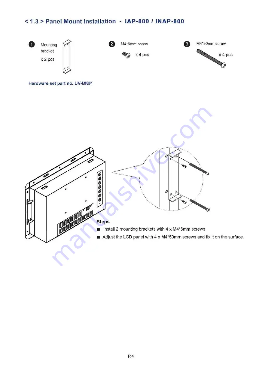 iTech Company iAP-800 User Manual Download Page 8