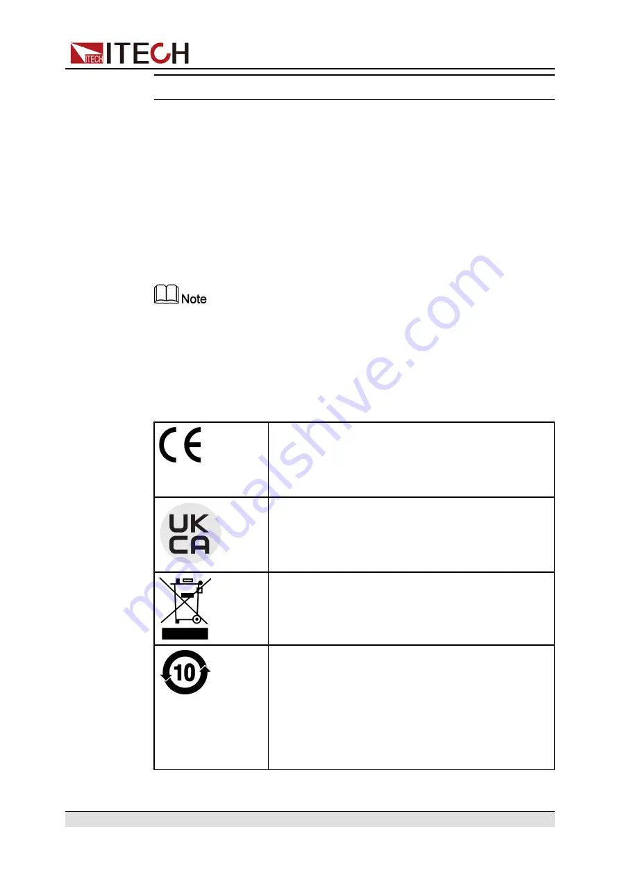 ITech IT6000B Series User Manual Download Page 7