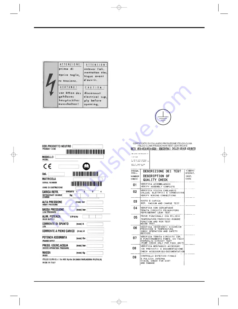 Itelco-Clima CWP-CO Installation And Maintenance Manual Download Page 7