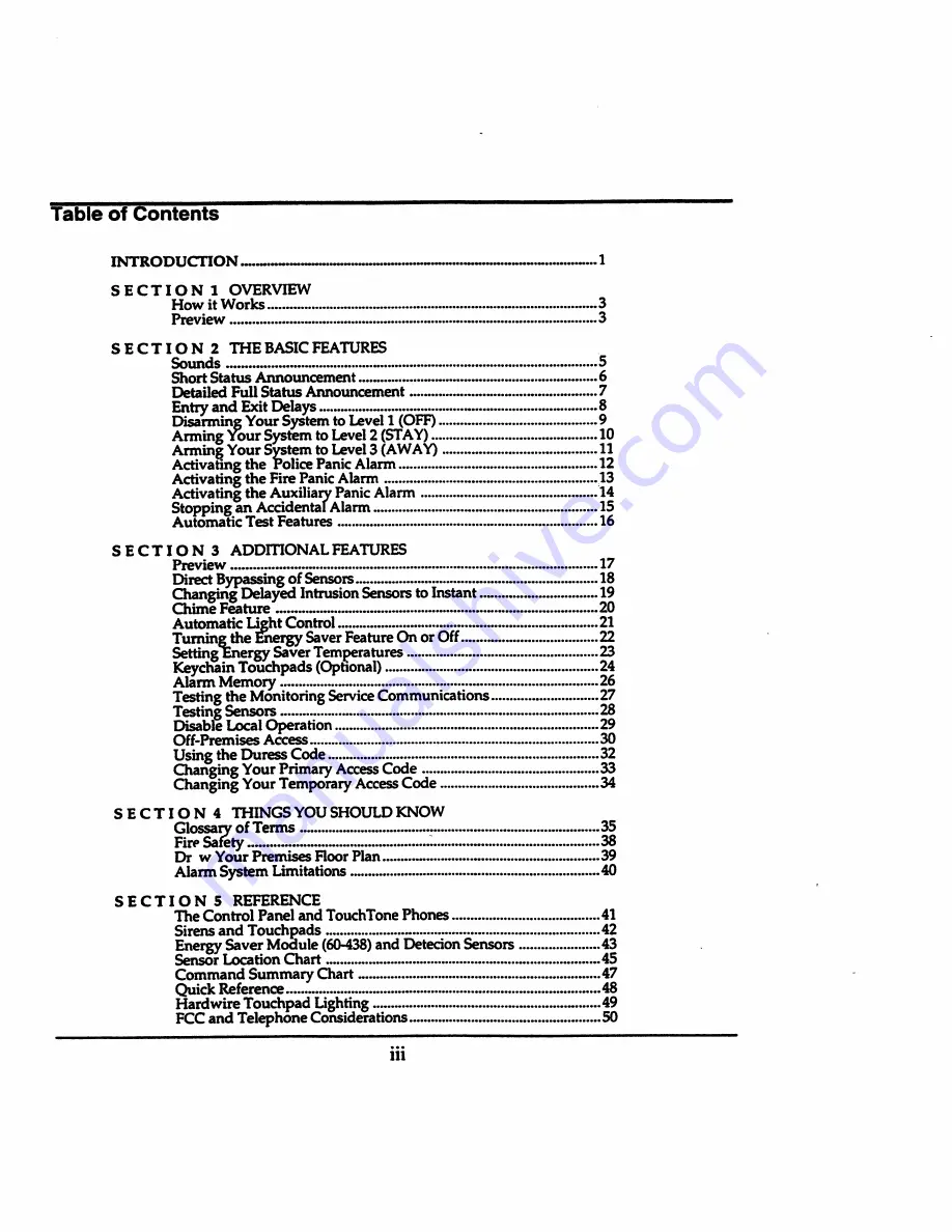 ITI CareTaker Plus Owner'S Manual Download Page 3