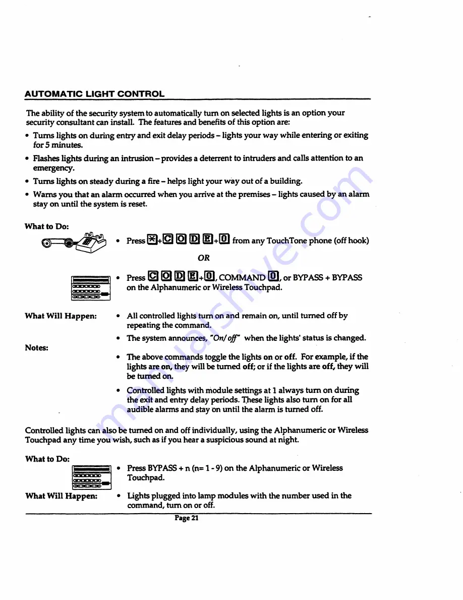 ITI CareTaker Plus Owner'S Manual Download Page 24