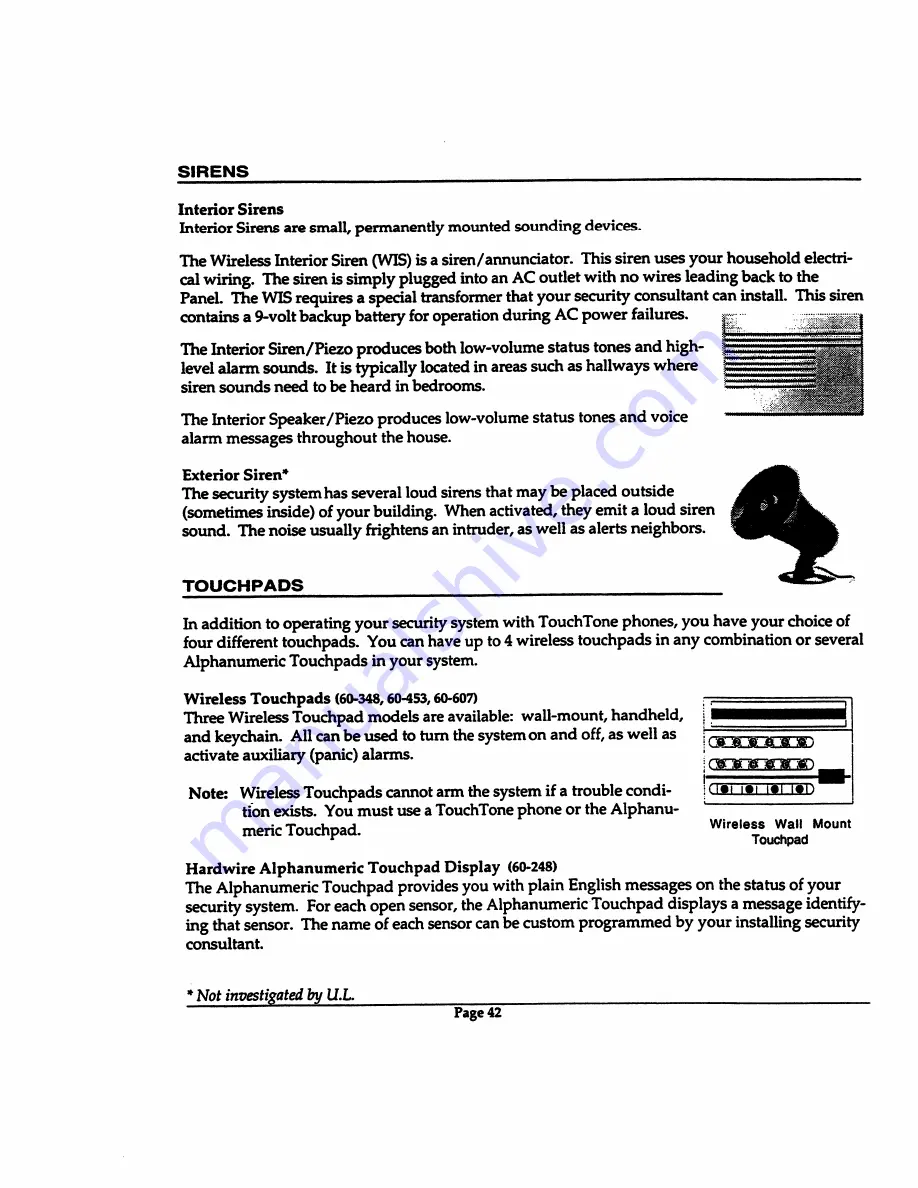 ITI CareTaker Plus Owner'S Manual Download Page 45