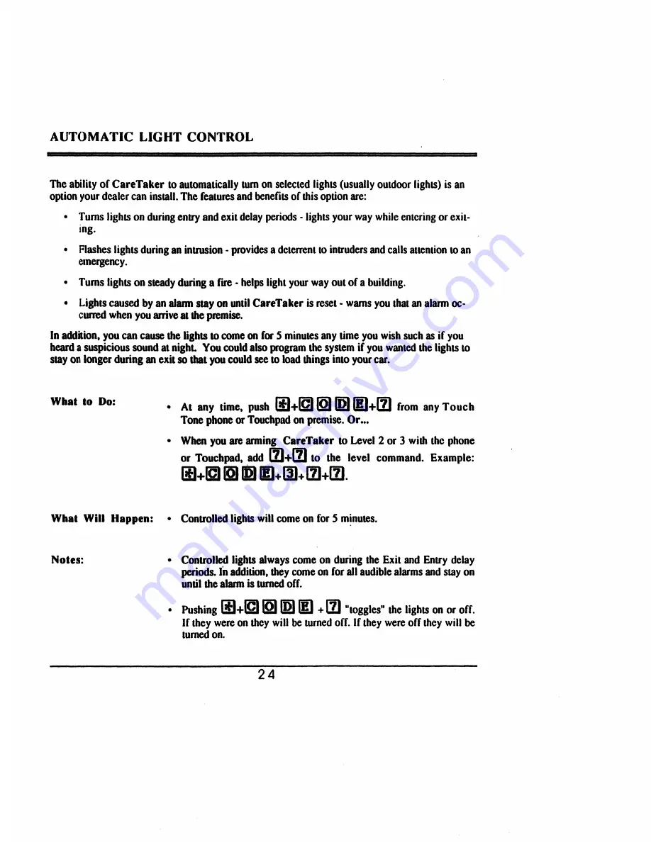 ITI Caretaker User Manual Download Page 26