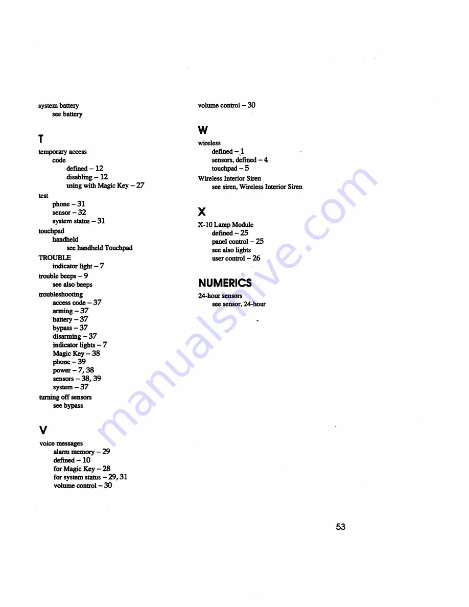 ITI Commander 3000 Owner'S Manual Download Page 61