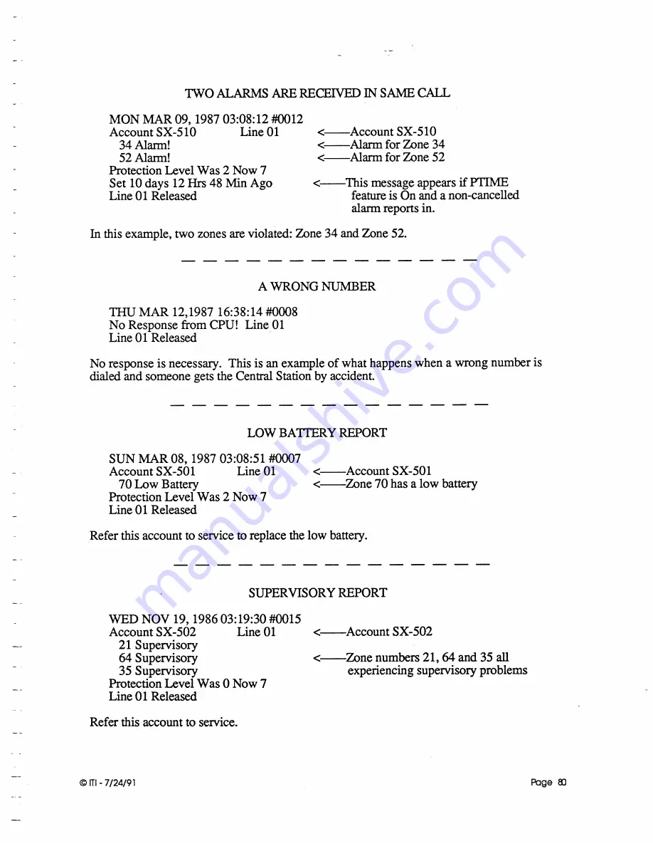 ITI CS-4000 Installation And User Manual Download Page 89