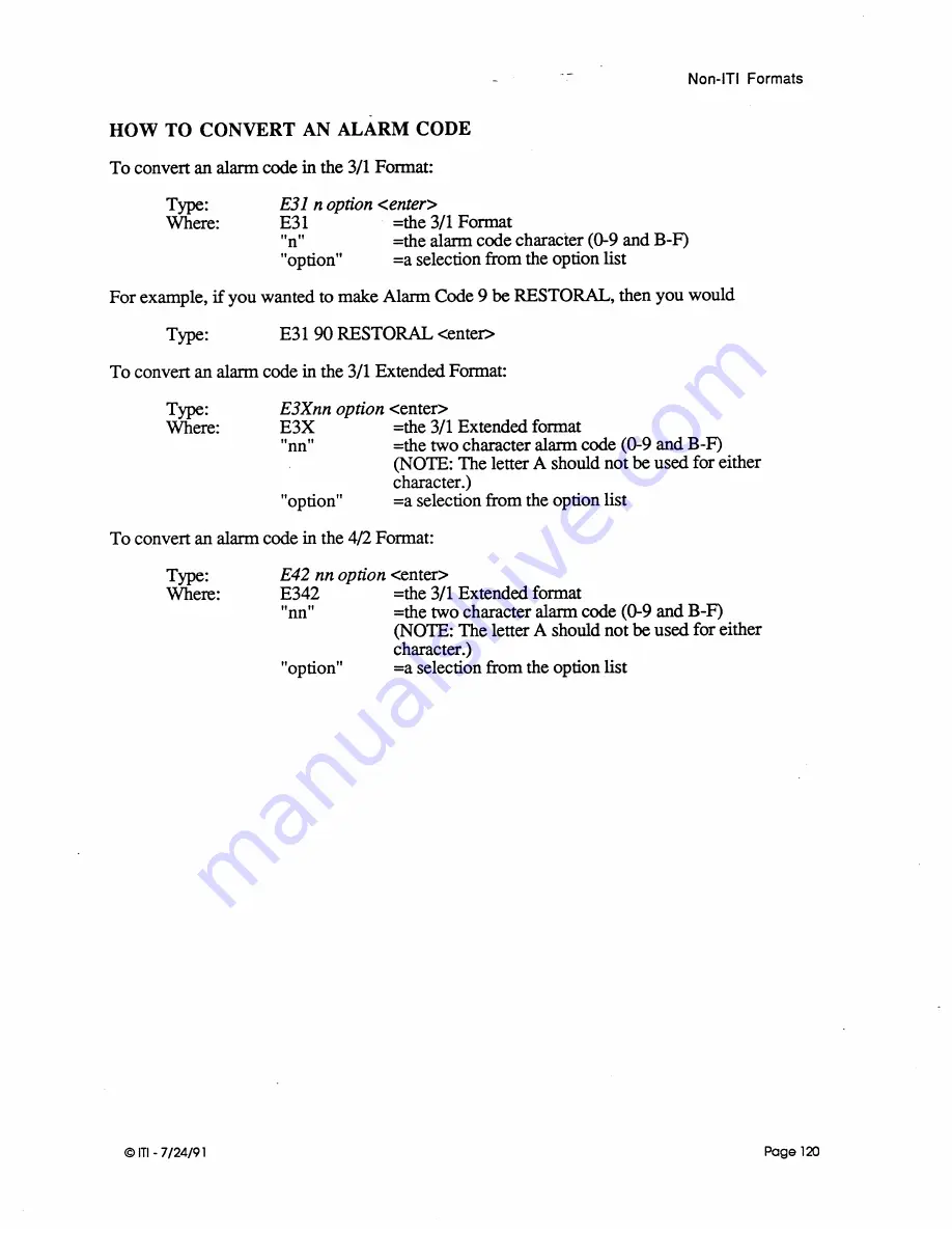 ITI CS-4000 Installation And User Manual Download Page 130