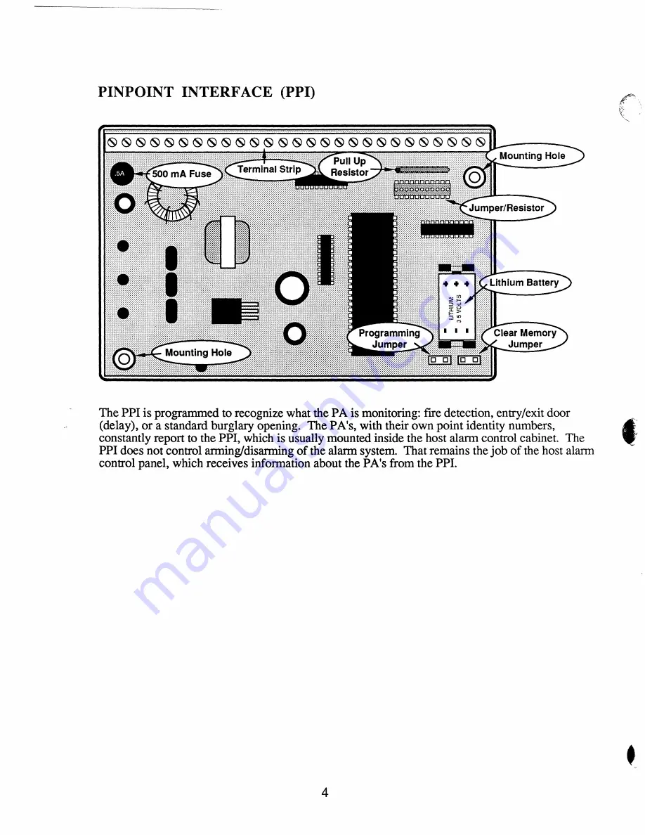 ITI PinPoint System 128 Installation Manual Download Page 6