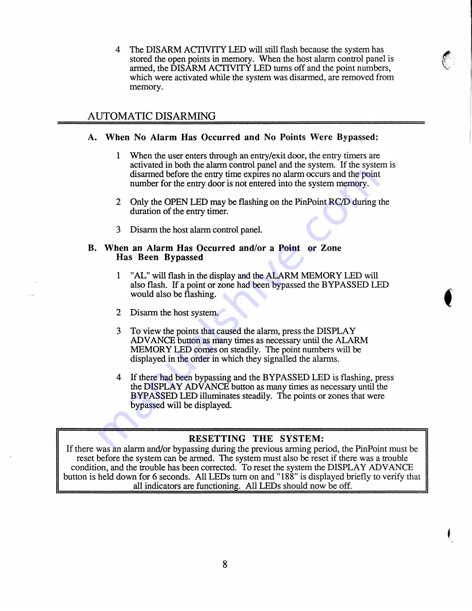 ITI PinPoint System 128 Installation Manual Download Page 10