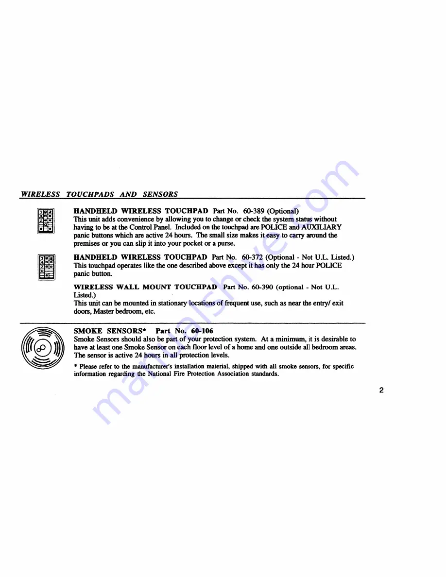 ITI RF Commander III Homeowner'S Manual Download Page 5