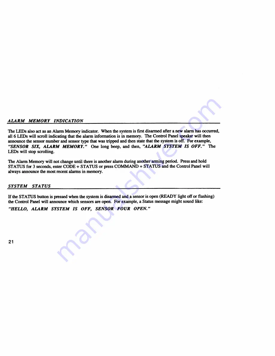 ITI RF Commander III Homeowner'S Manual Download Page 24