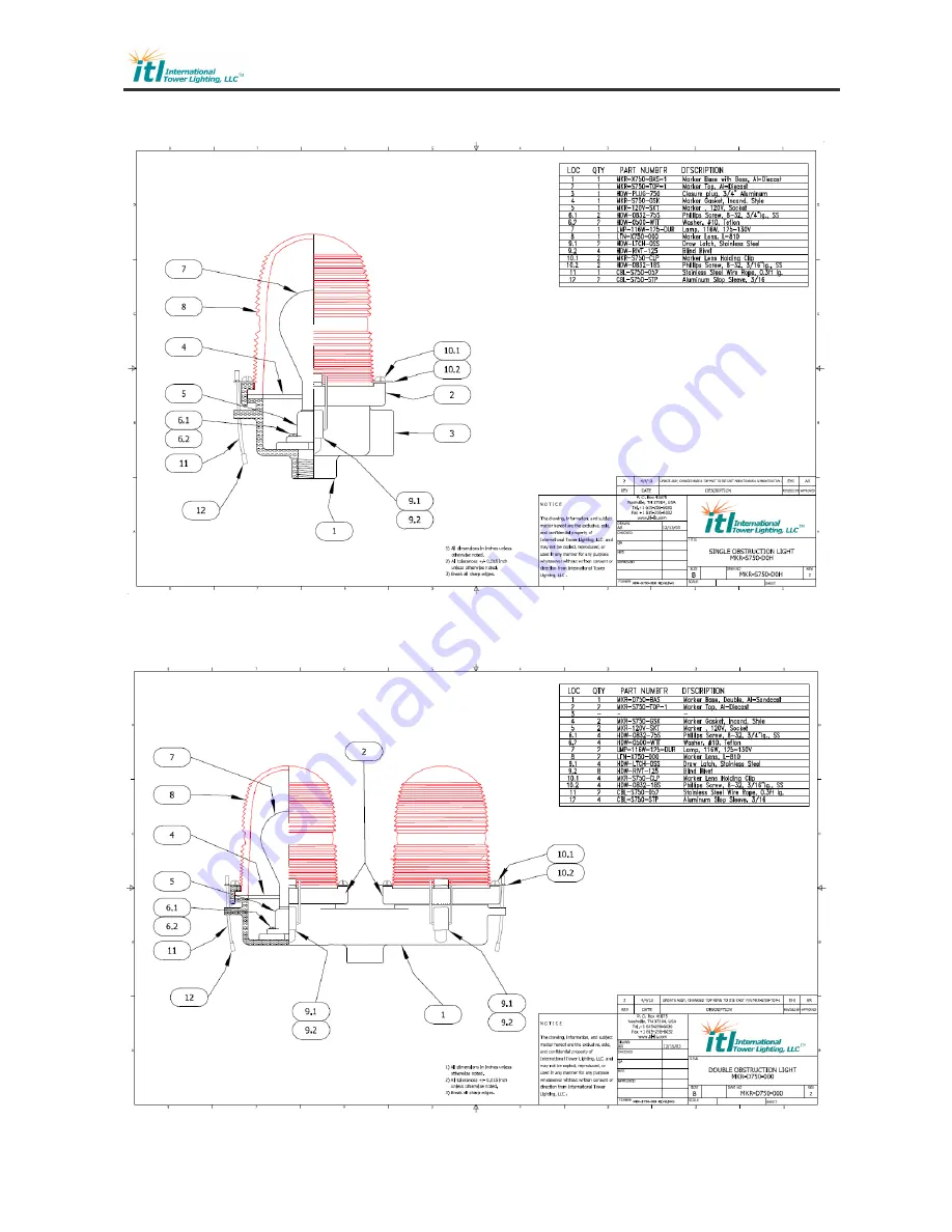 ITL MKR-S750-0DH Installation Instructions Manual Download Page 7