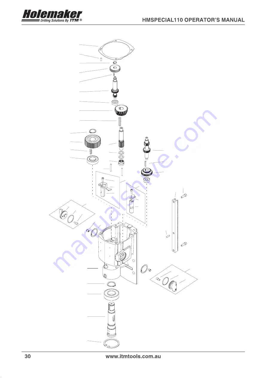 Itm HOLEMAKER HMSPECIAL 110 Скачать руководство пользователя страница 30