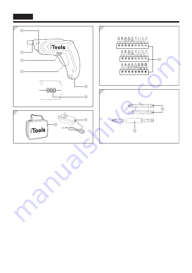 iTools Brico ITASFL36A Instruction Manual Download Page 4