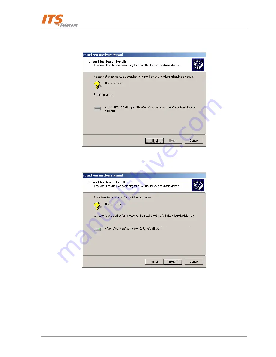 ITS Telecom CGW-D Installation And Operation Manual Download Page 20