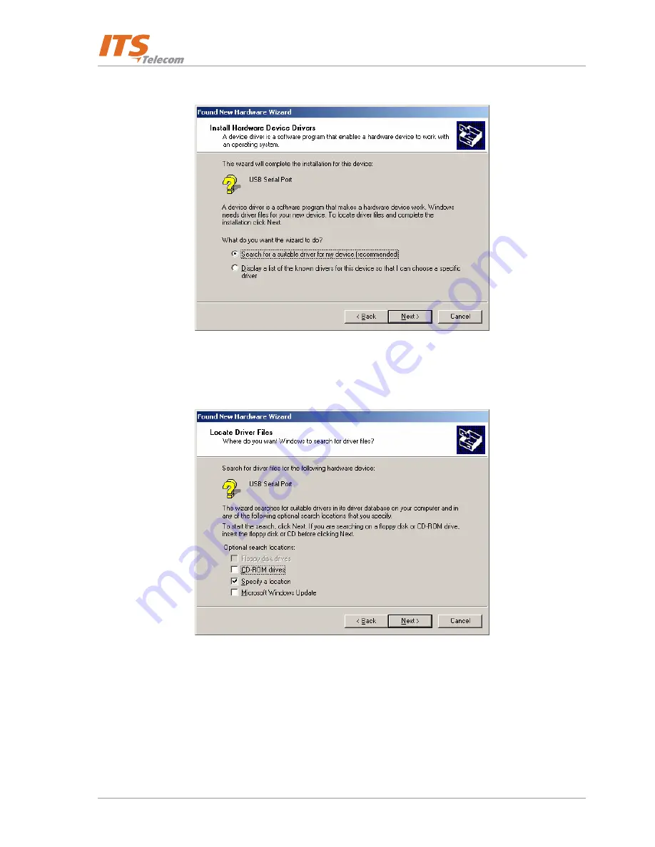 ITS Telecom CGW-D Installation And Operation Manual Download Page 22