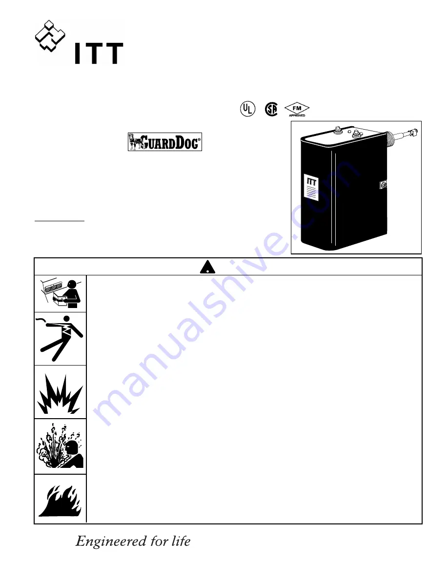 ITT Series PS-801 Installation & Maintenance Instructions Manual Download Page 1