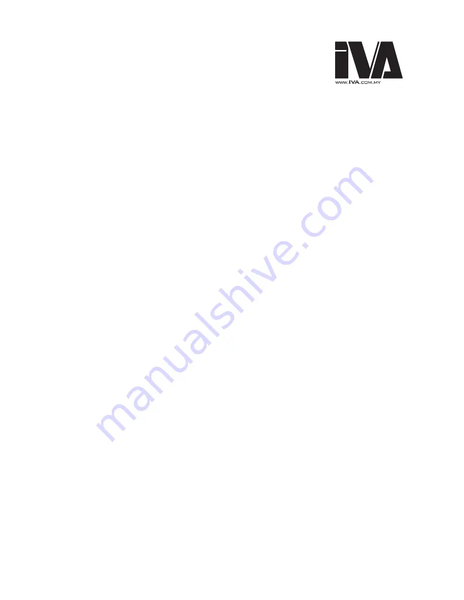 Iva KA-250 Instruction Manual Download Page 2