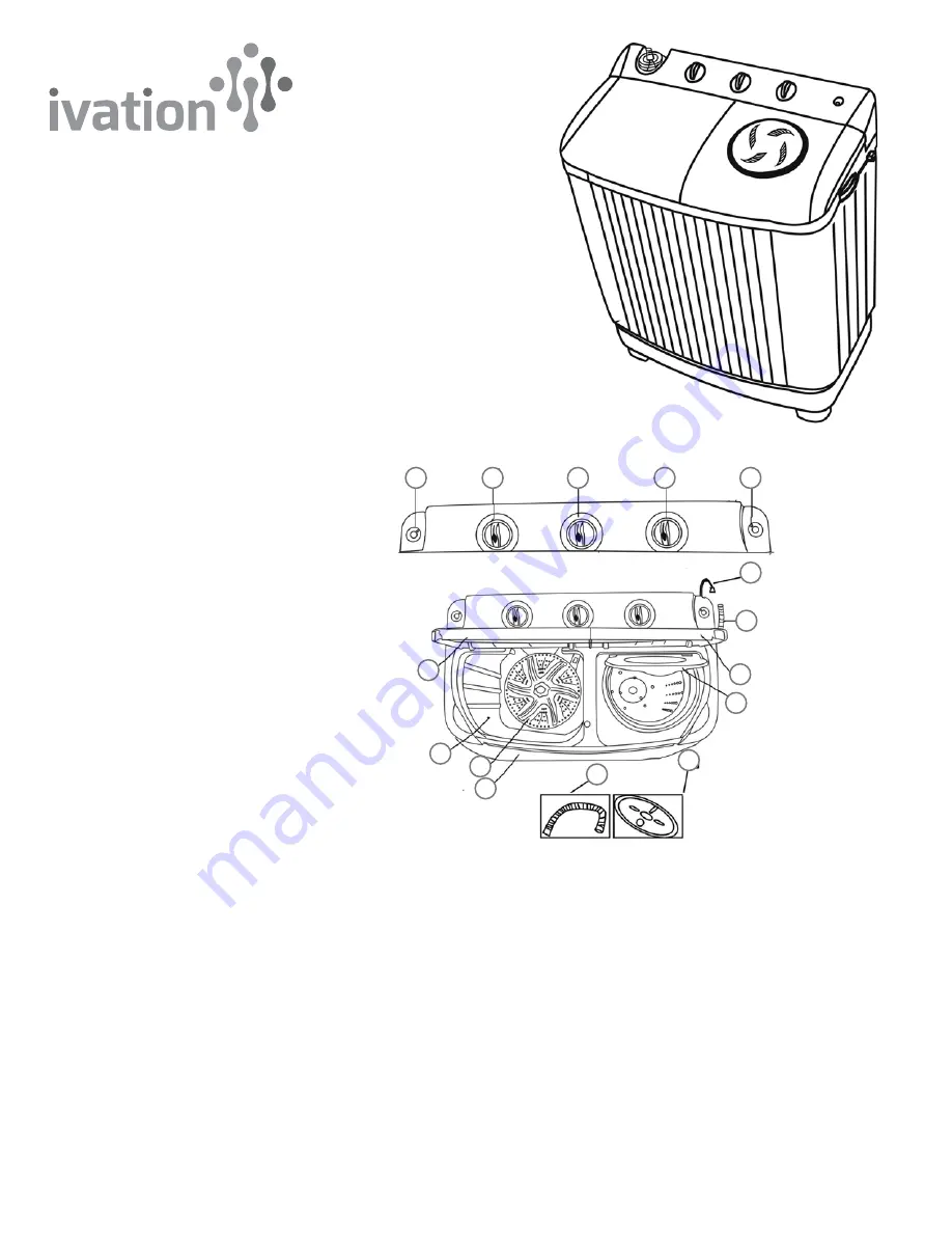 Ivation IVAPWS15WT Скачать руководство пользователя страница 1