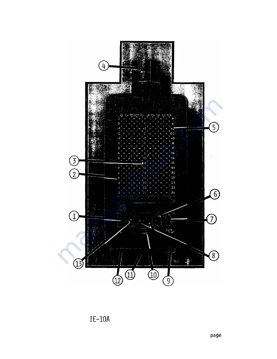 IVIE IE-10A Owner'S And Operator'S Manual Download Page 11