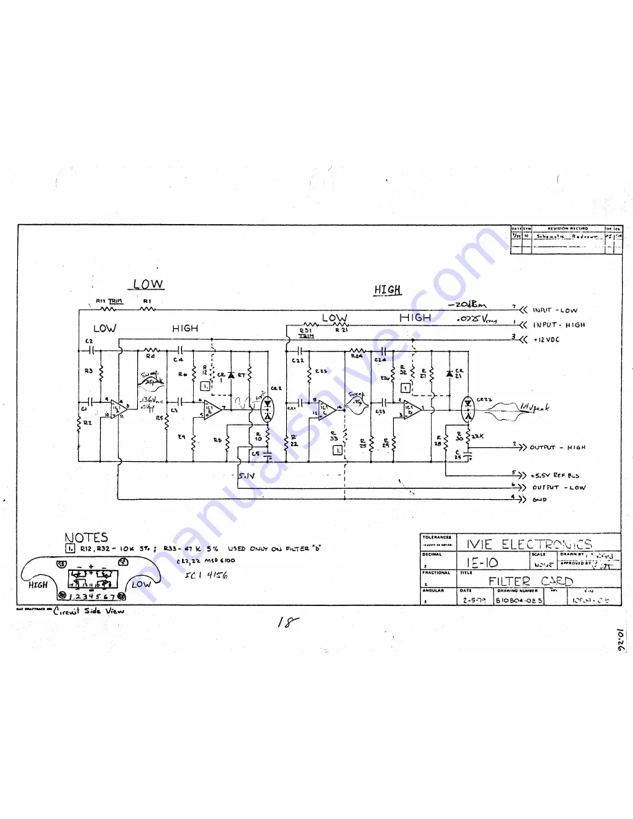 IVIE IE-10A Скачать руководство пользователя страница 73