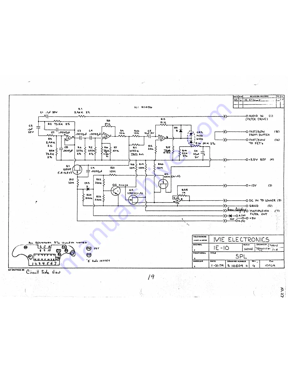 IVIE IE-10A Скачать руководство пользователя страница 74