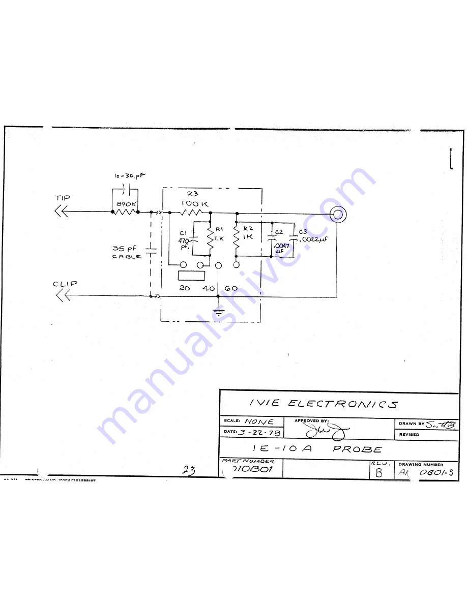 IVIE IE-10A Owner'S And Operator'S Manual Download Page 78