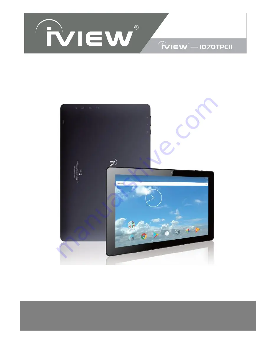 IVIEW 1070TPCII User Manual Download Page 1