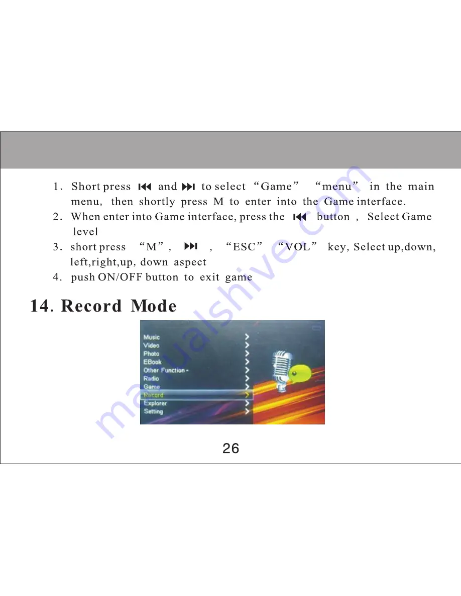 IVIEW 650MP5 User Manual Download Page 28