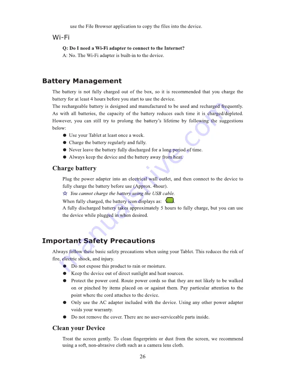 IVIEW 705NBII User Manual Download Page 27