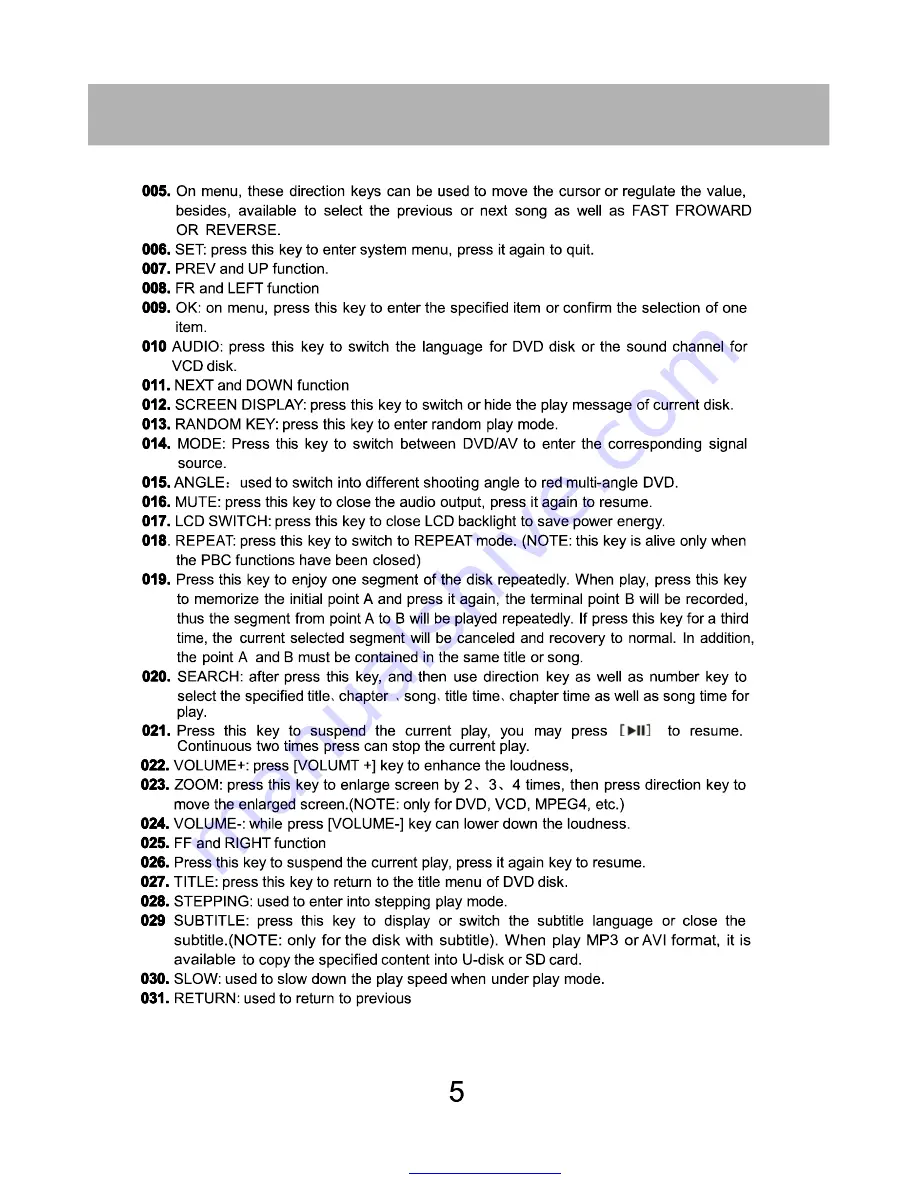 IVIEW 750PDVX User Manual Download Page 8