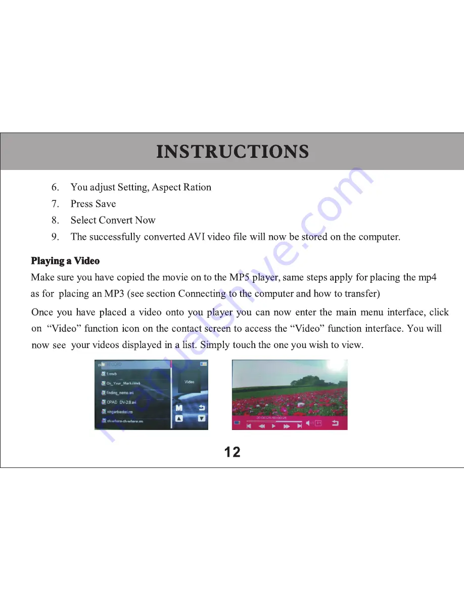 IVIEW 950MP5 User Manual Download Page 14