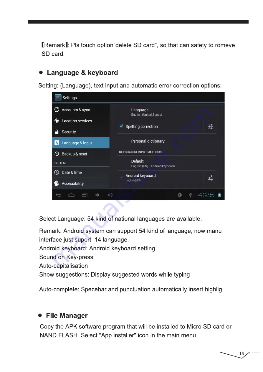 IVIEW CyberPad 435TPC-BK User Manual Download Page 19